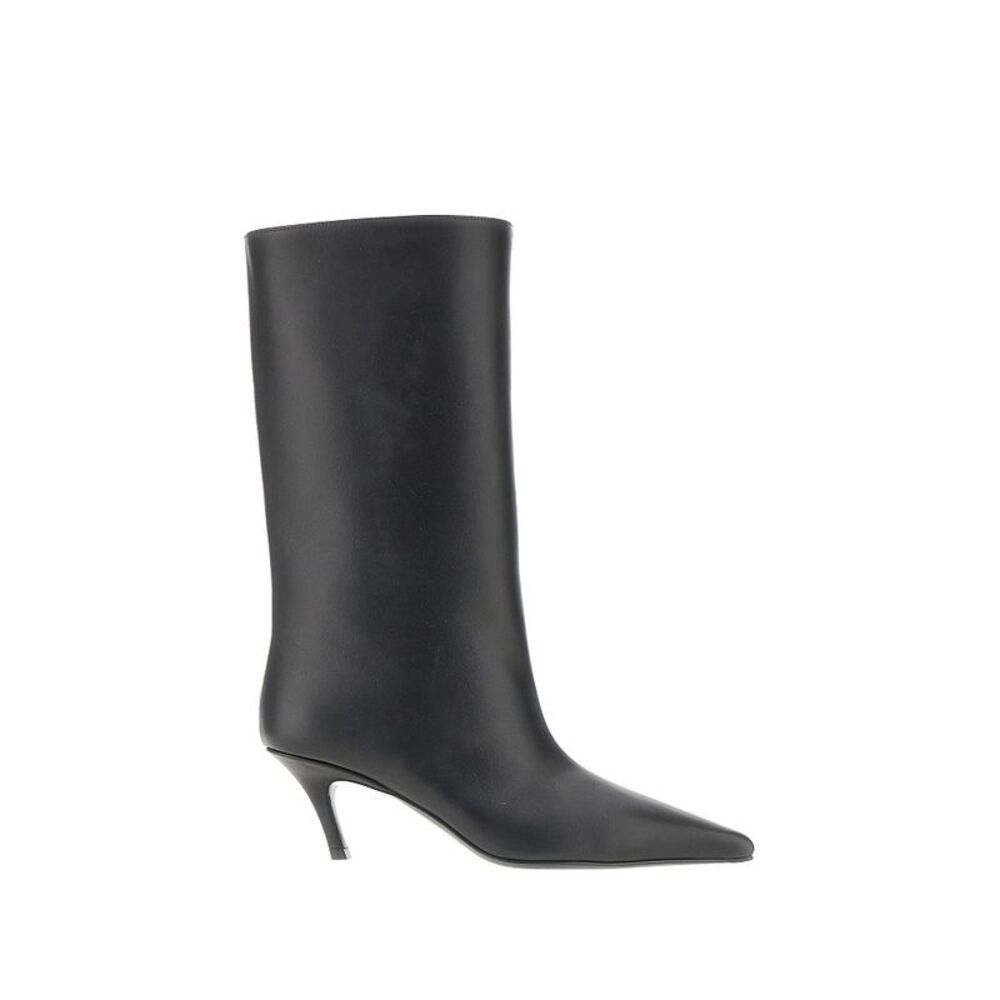 Amina Muaddi Women Nappa Leather 'Fiona' Boots
